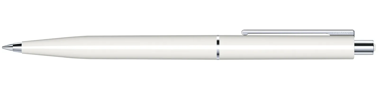 Point Polished Druckkugelschreiber, Weiß – Bild 4