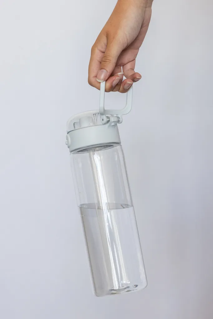 Sip'nLock RCS rPET auslaufsichere Sport-Trinkflasche 800ml, weiß – Bild 8