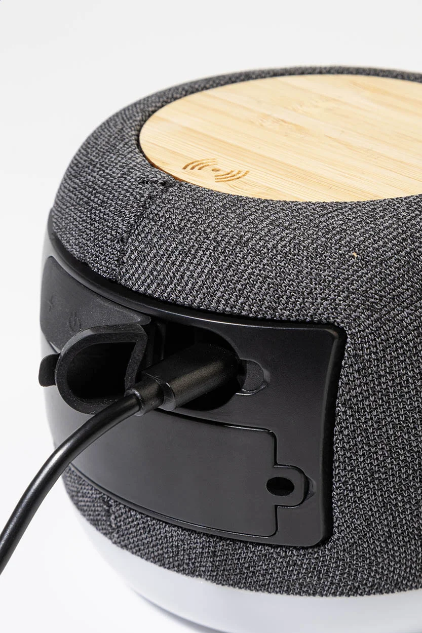 Wireless-Charger und Lautsprecher Luzfi, dunkelgrau – Bild 4