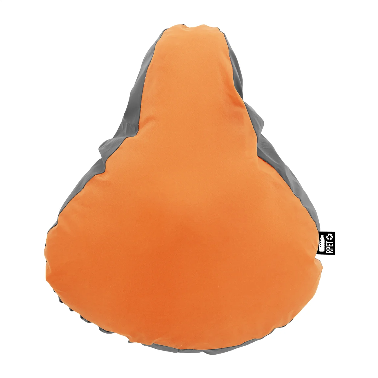 Reflektierender RPET Sattelüberzieher Lumiride, orange – Bild 2