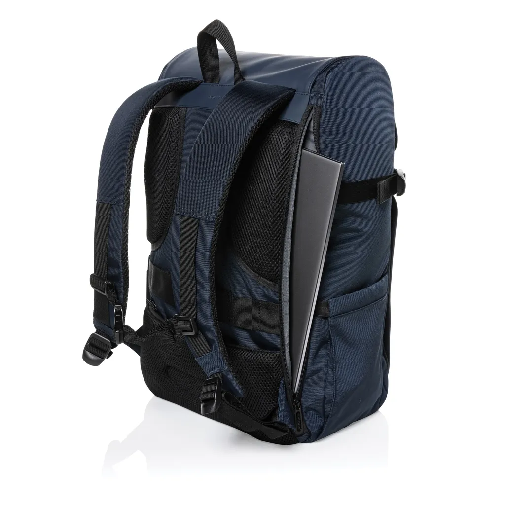Pascal AWARE™ RPET Deluxe Weekend Rucksack, navy blau – Bild 5