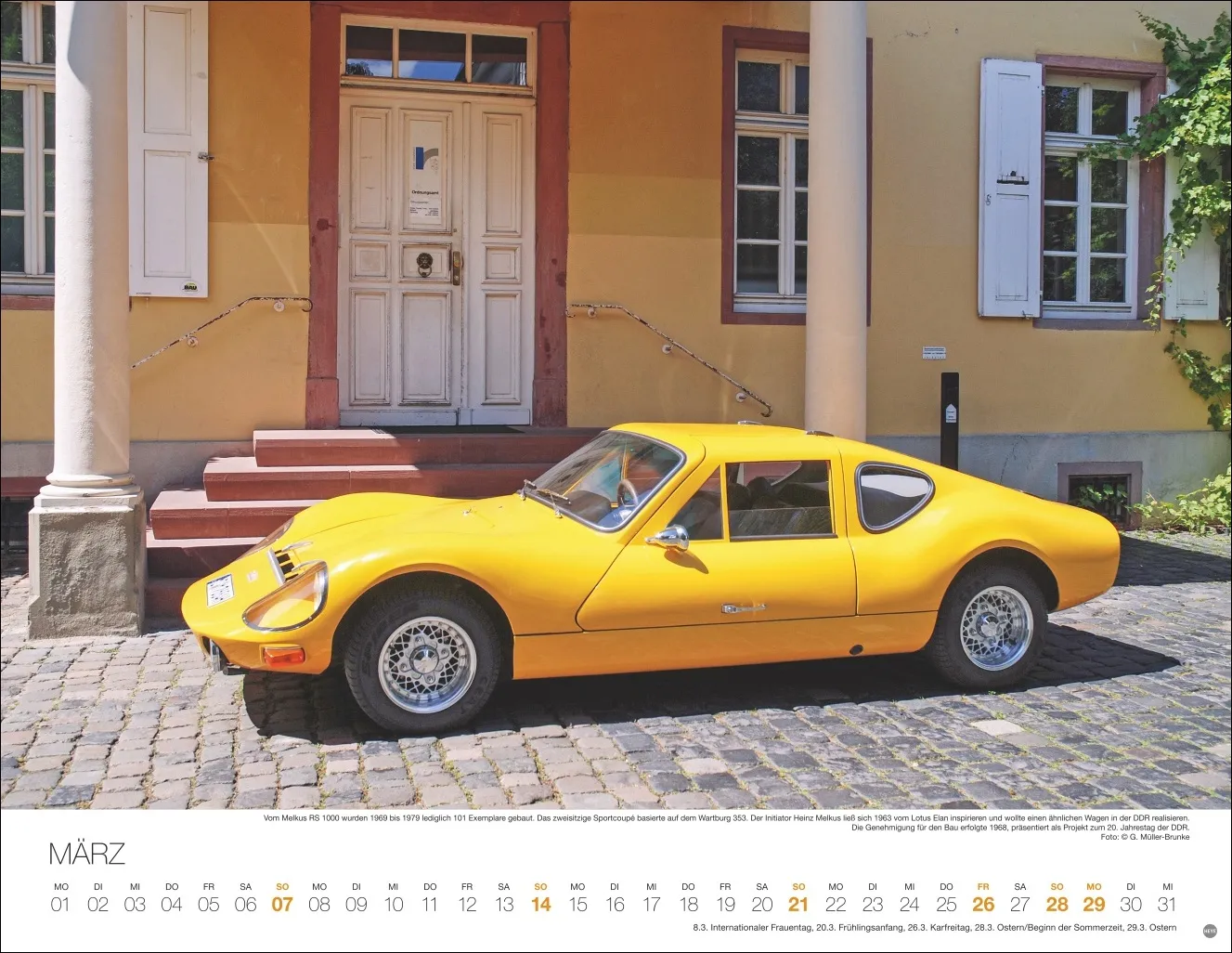 Legendäre Autos Posterkalender 2027 – Bild 4