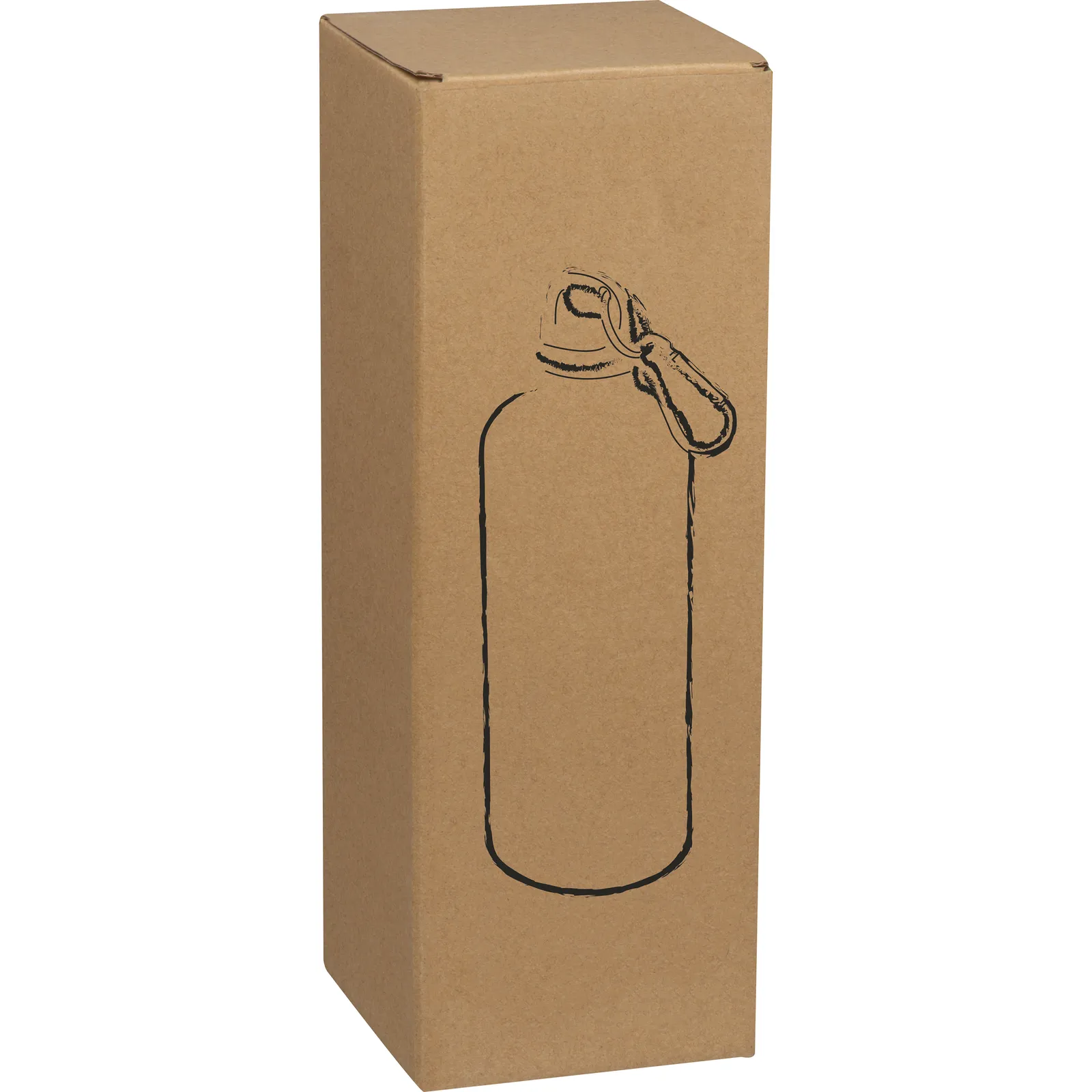 Edelstahl Trinkflasche Ostrov, schwarz – Bild 7