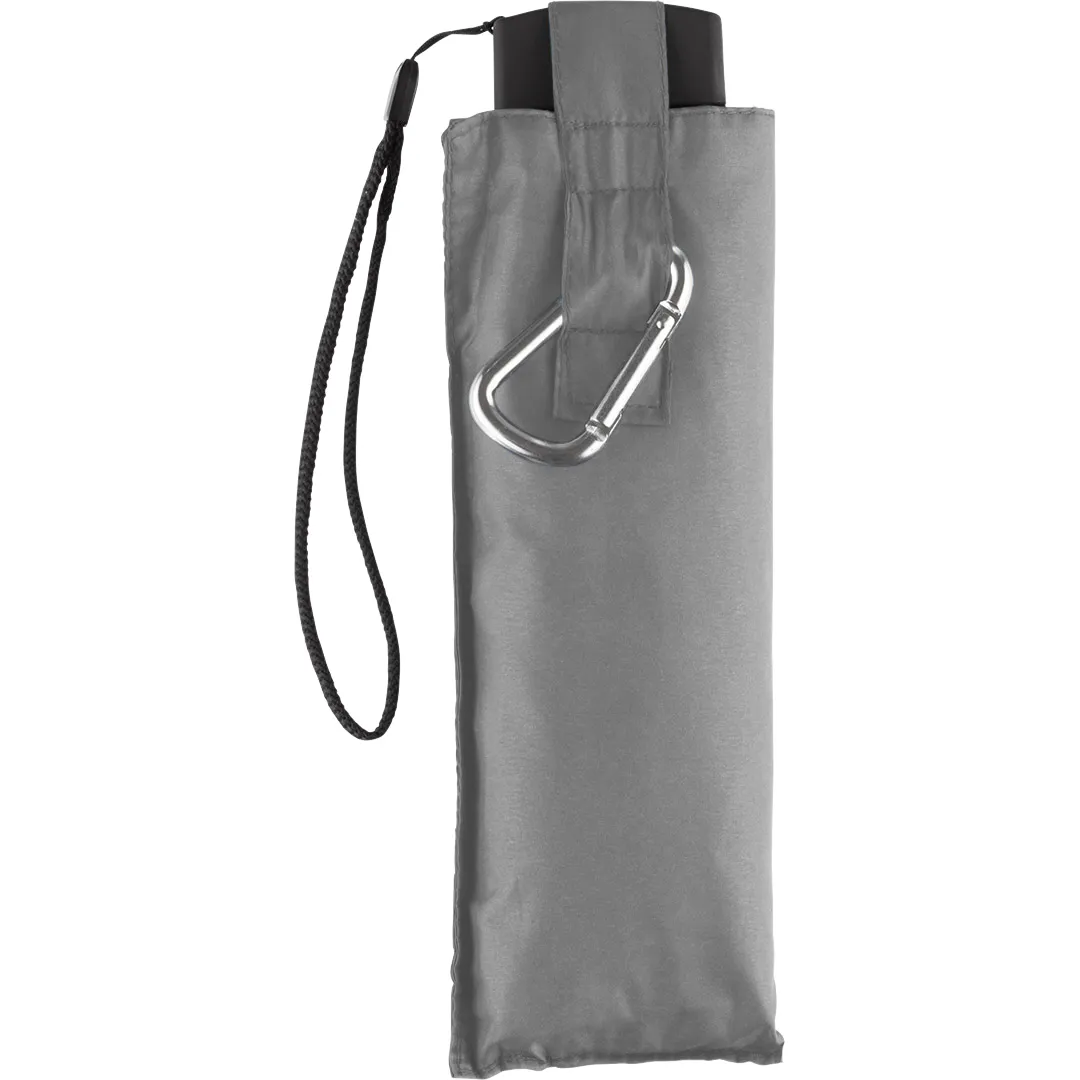 Mini-Taschenschirm SlimLite® Adventure, grau – Bild 4