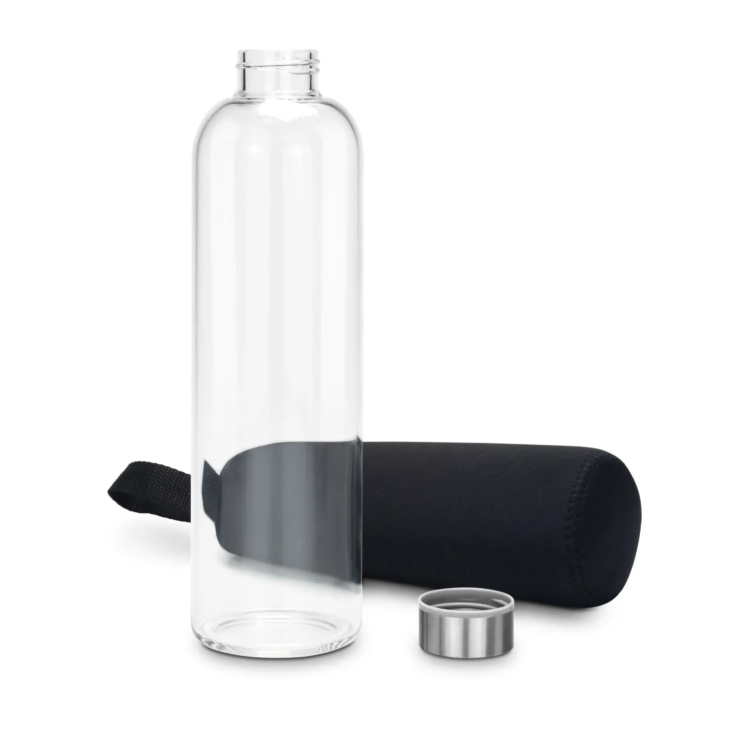 ROMINOX® Glaskaraffe // Pura 1.000 ml, auch für Kohlensäure geeignet, transparent – Bild 2