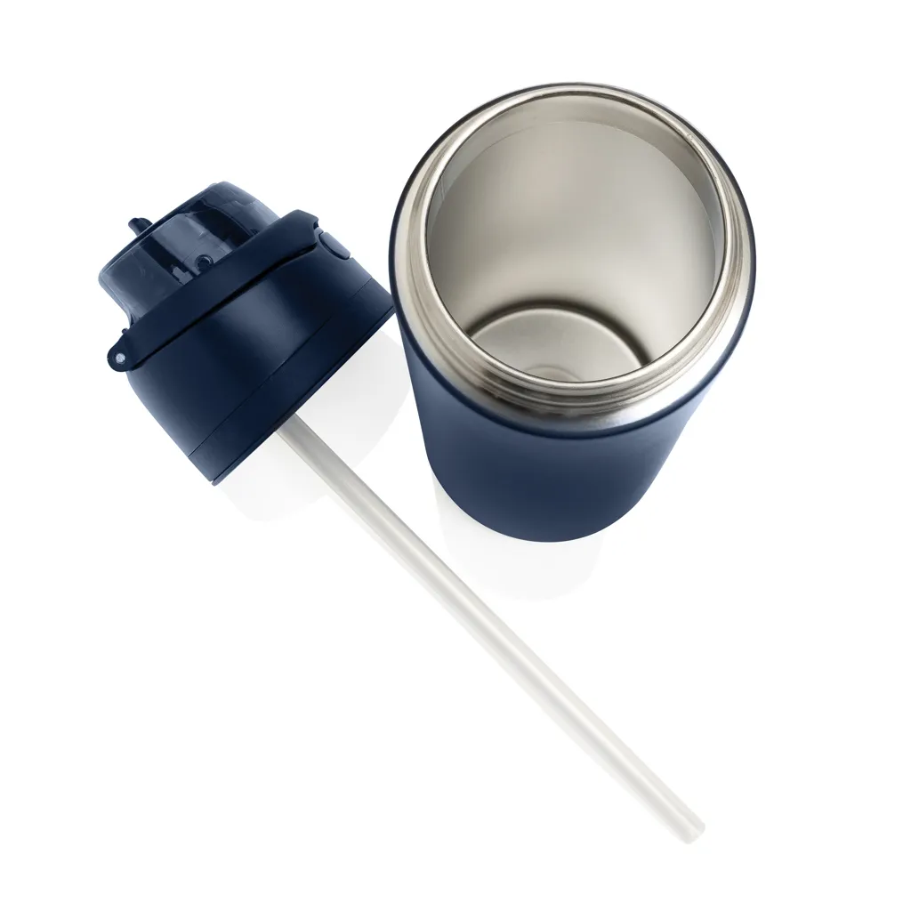 Omni Sip verschließbare Flasche aus RCS-reSteel, 720ml, navy blau – Bild 5