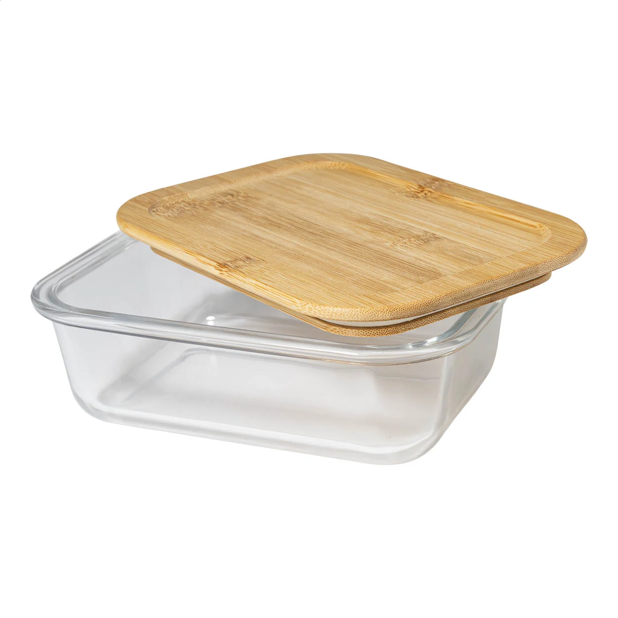 Glas-Lunchbox Cuttata, transparent, natur – Bild 4