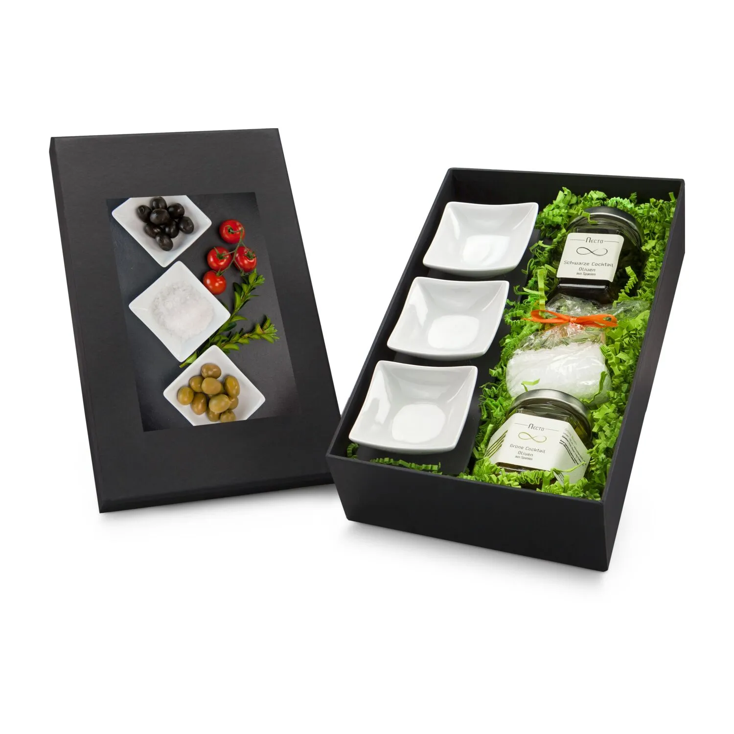 Geschenkset / Präsenteset: Antipasti Olivio, grün – Bild 2