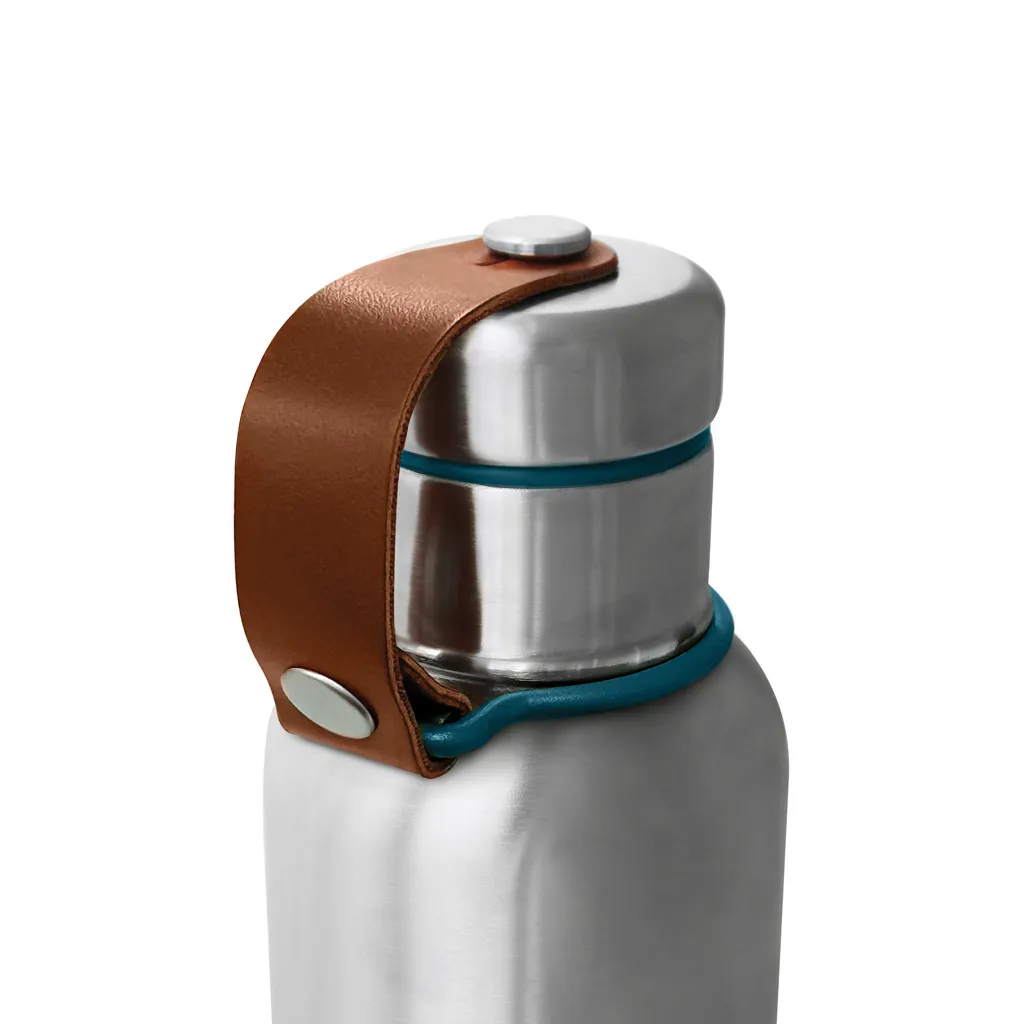 Black+Blum isolierte Wasserflasche klein, 500ml, turkis – Bild 5