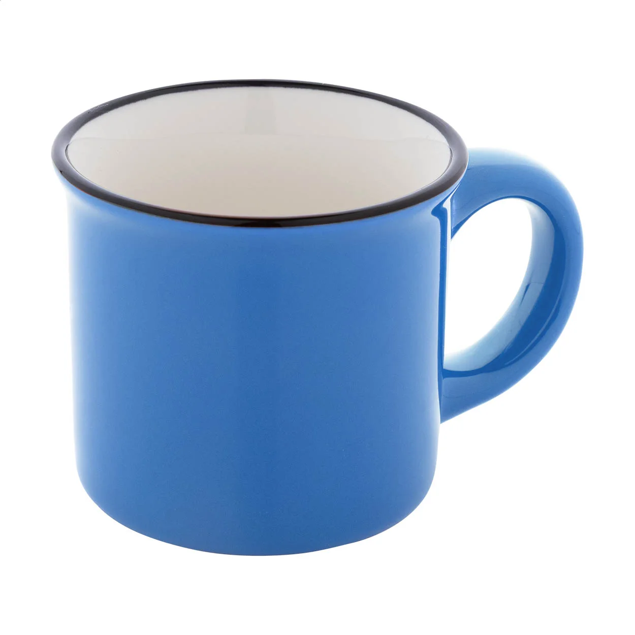 Mini Vintage-Becher Woodstock Mini, hellblau – Bild 4