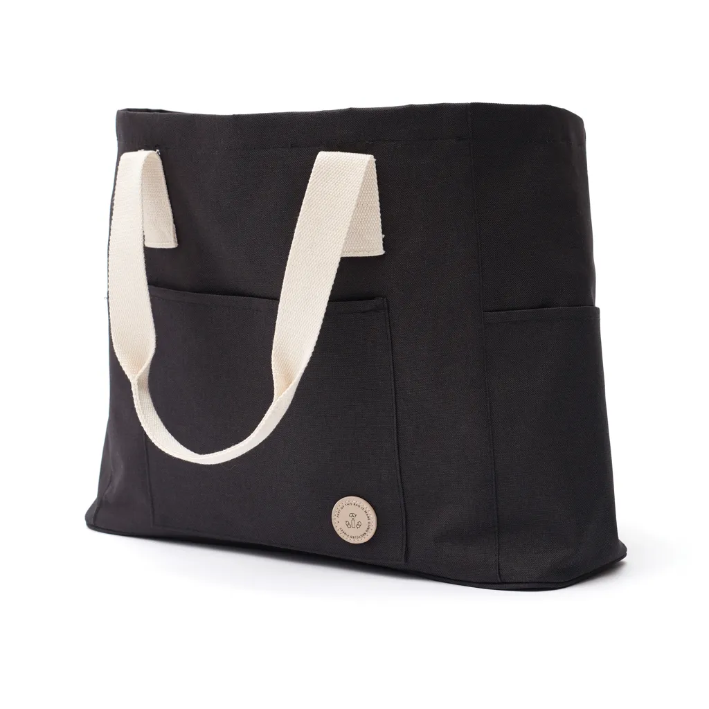 VINGA Sortino Strandtasche, schwarz – Bild 3