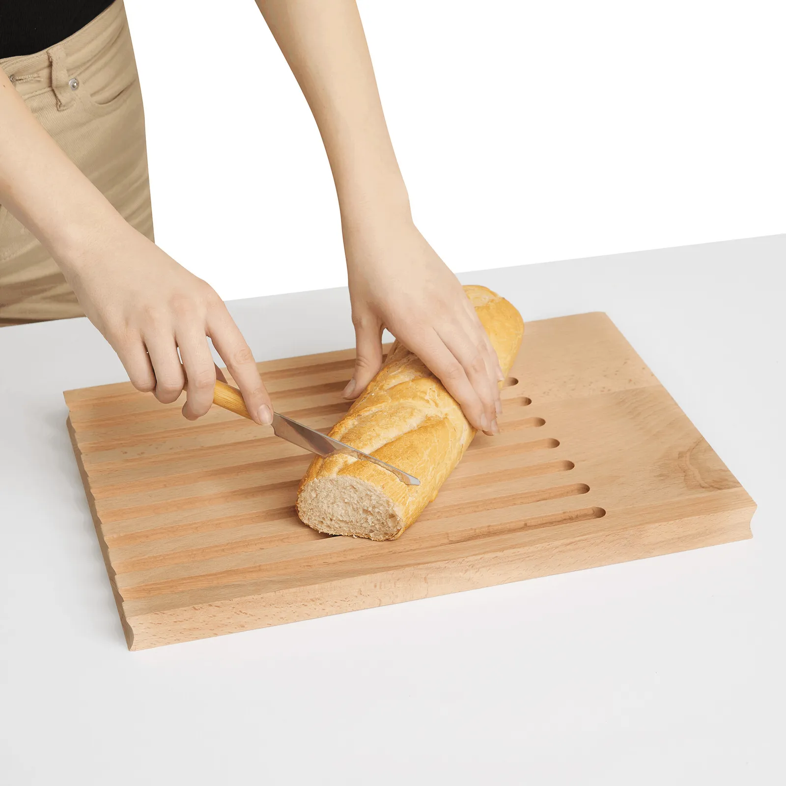 WOODEN BAKY - Schneidebrett braun, braun – Bild 4