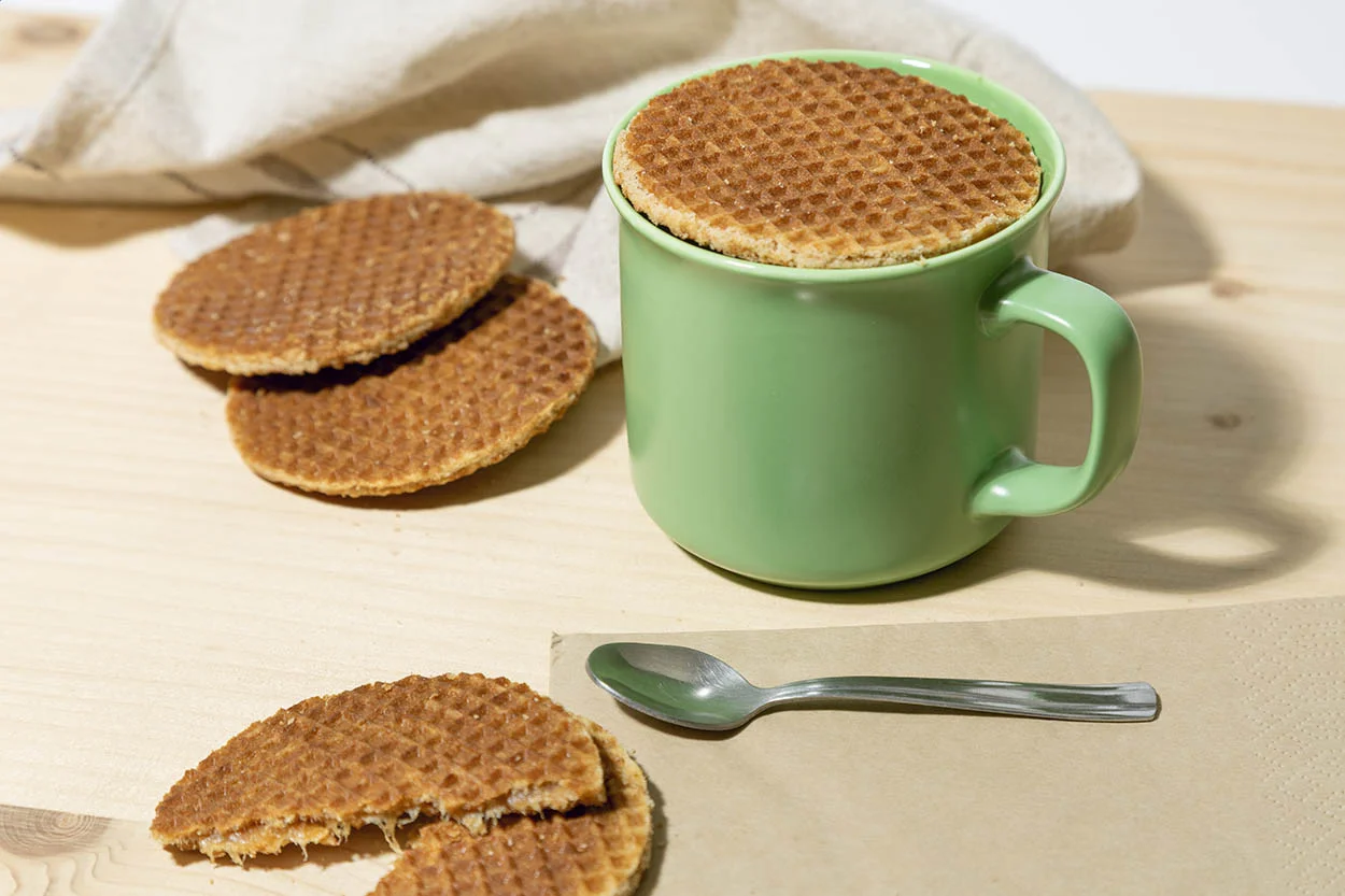 Holländische Sirupwaffeln, 250g Duffles, braun – Bild 6