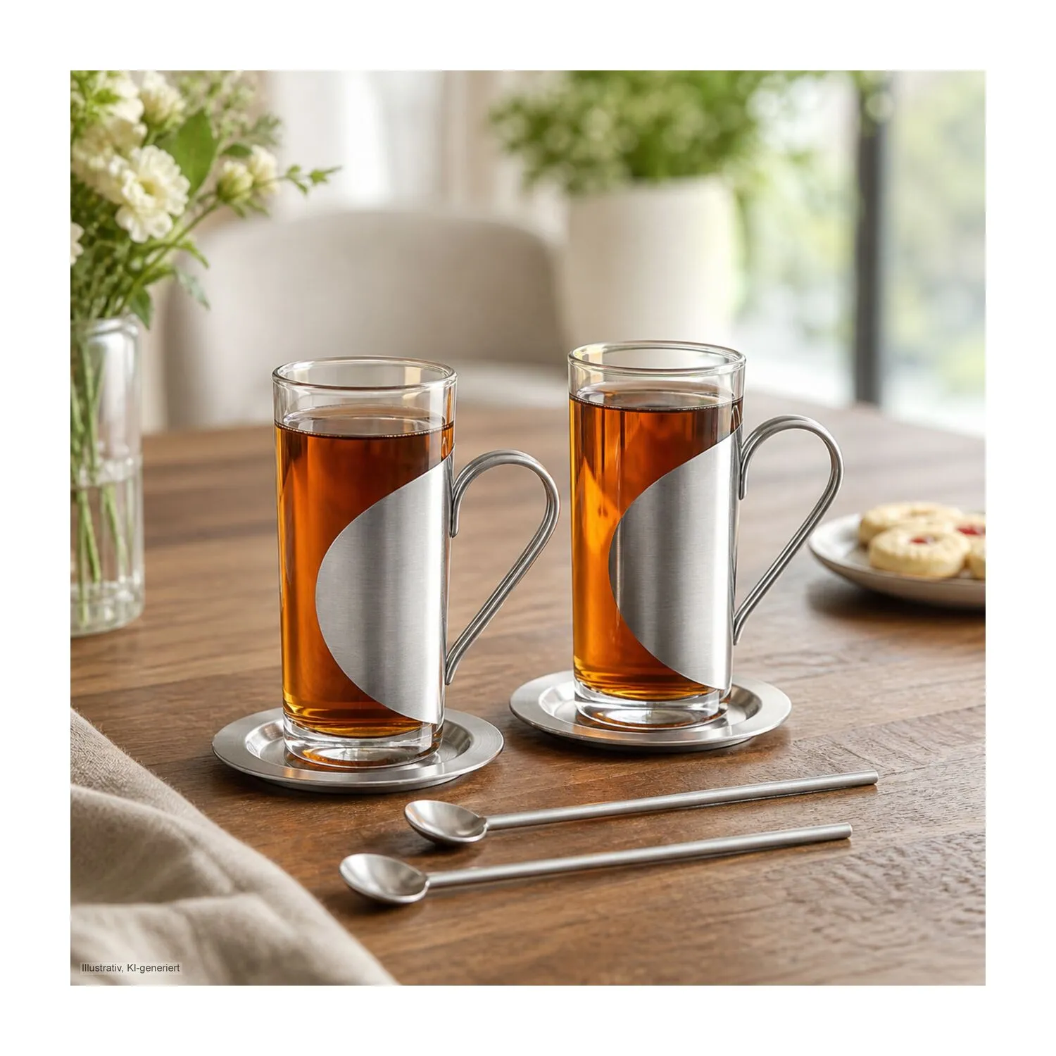Geschenkset / Präsenteset: Teegenuss, rot – Bild 4