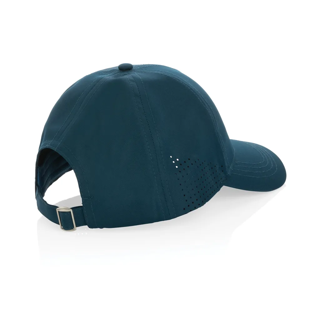 Impact AWARE™ rPET 6-Panel-Sportkappe, navy blau – Bild 2