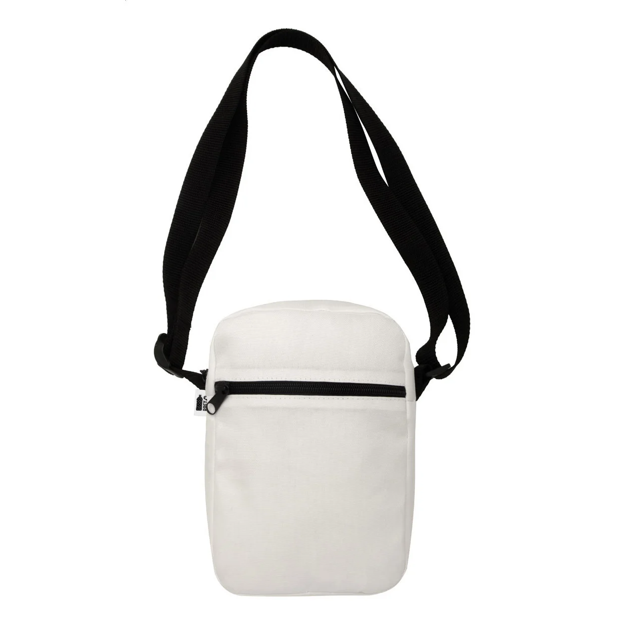 Individuelle Umhängertasche SuboBag Cross, schwarz, weiß – Bild 2