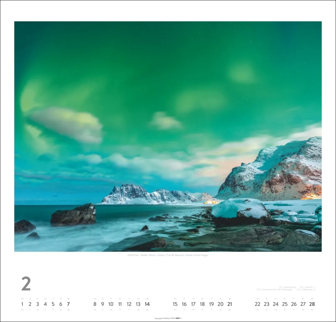 Norwegen Wandkalender 2027 – Bild 3
