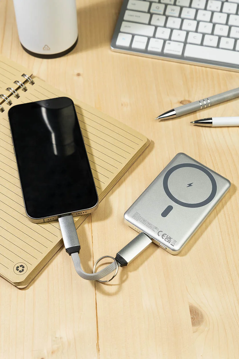 Powerbank RaluLux, silber – Bild 5