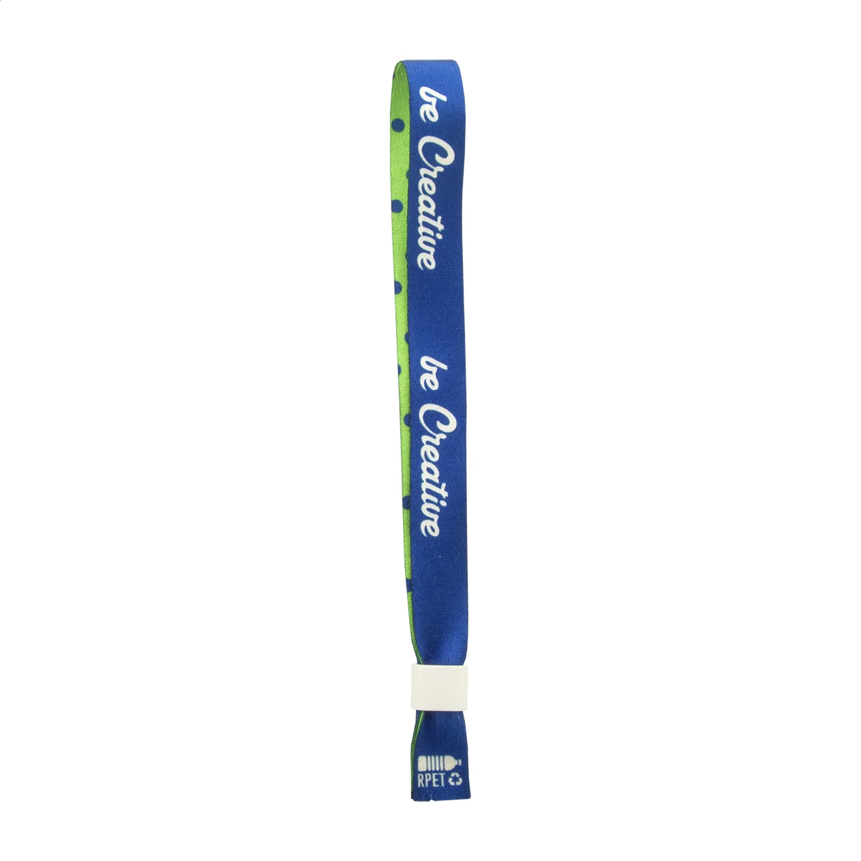 Individuelles Festival-Armband SuboWrist RPET, weiß – Bild 3