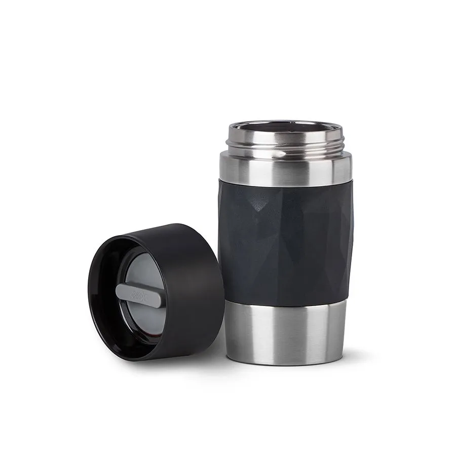 Reisebecher Compact 0.3L, Schwarz – Bild 9