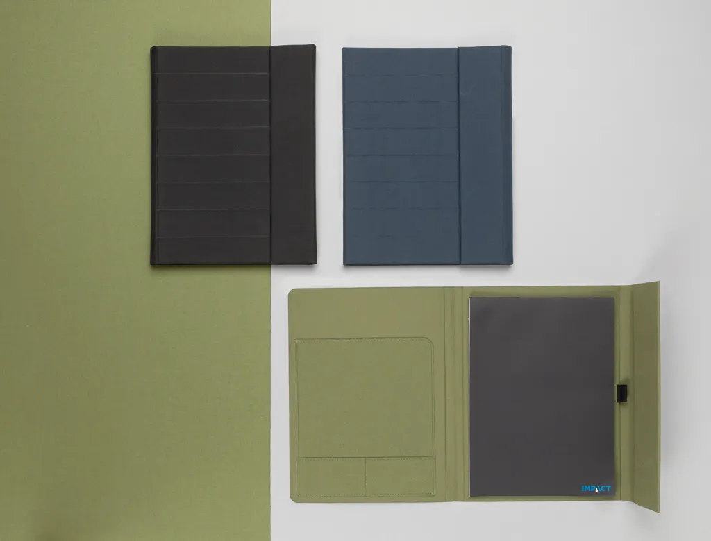 Impact Aware™ A4 Portfolio mit Magnetverschluss, grün – Bild 7