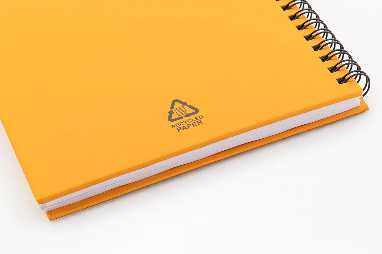 Notizbuch Strobus A5, orange – Bild 5