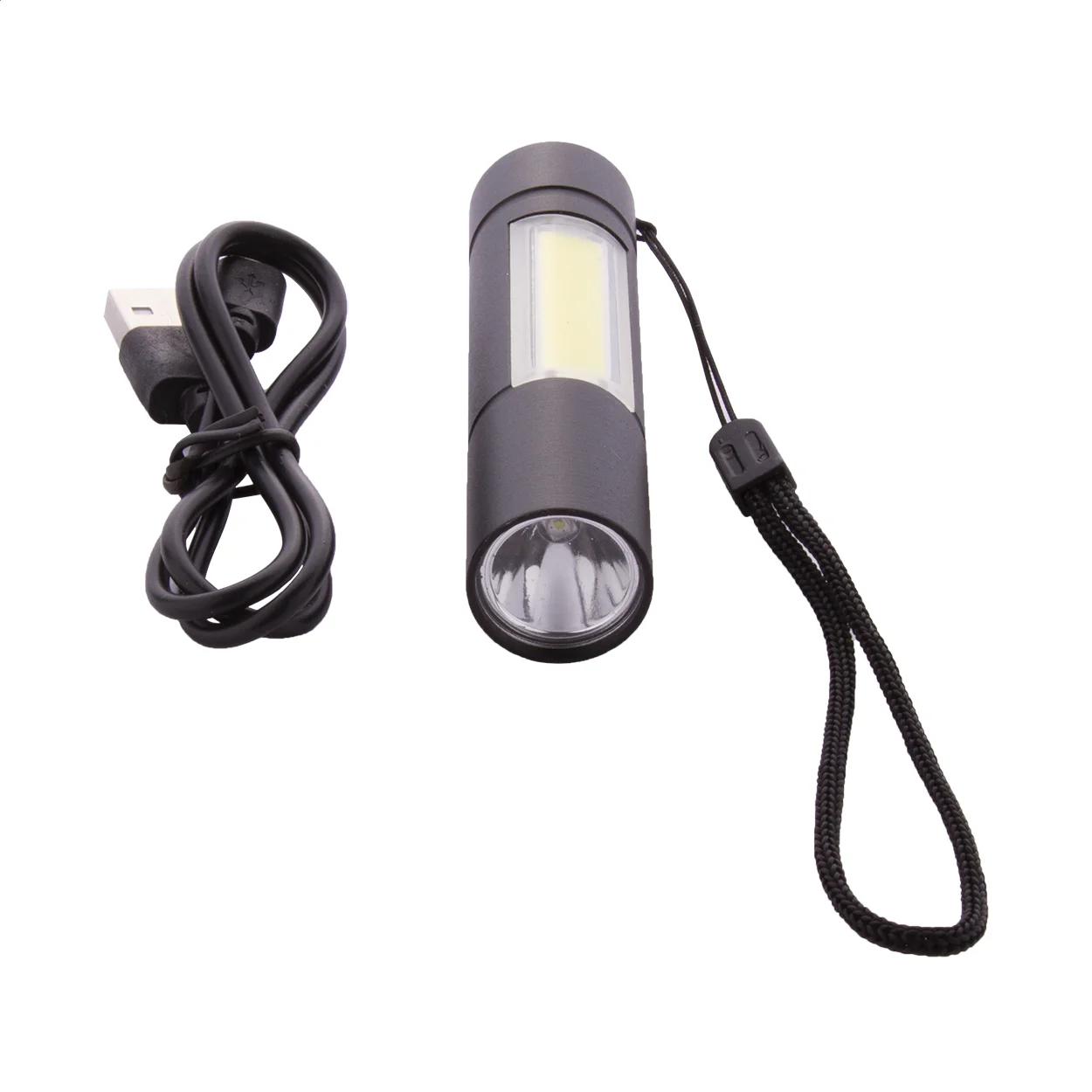 Akku-Taschenlampe Chargelight Plus, schwarz – Bild 7