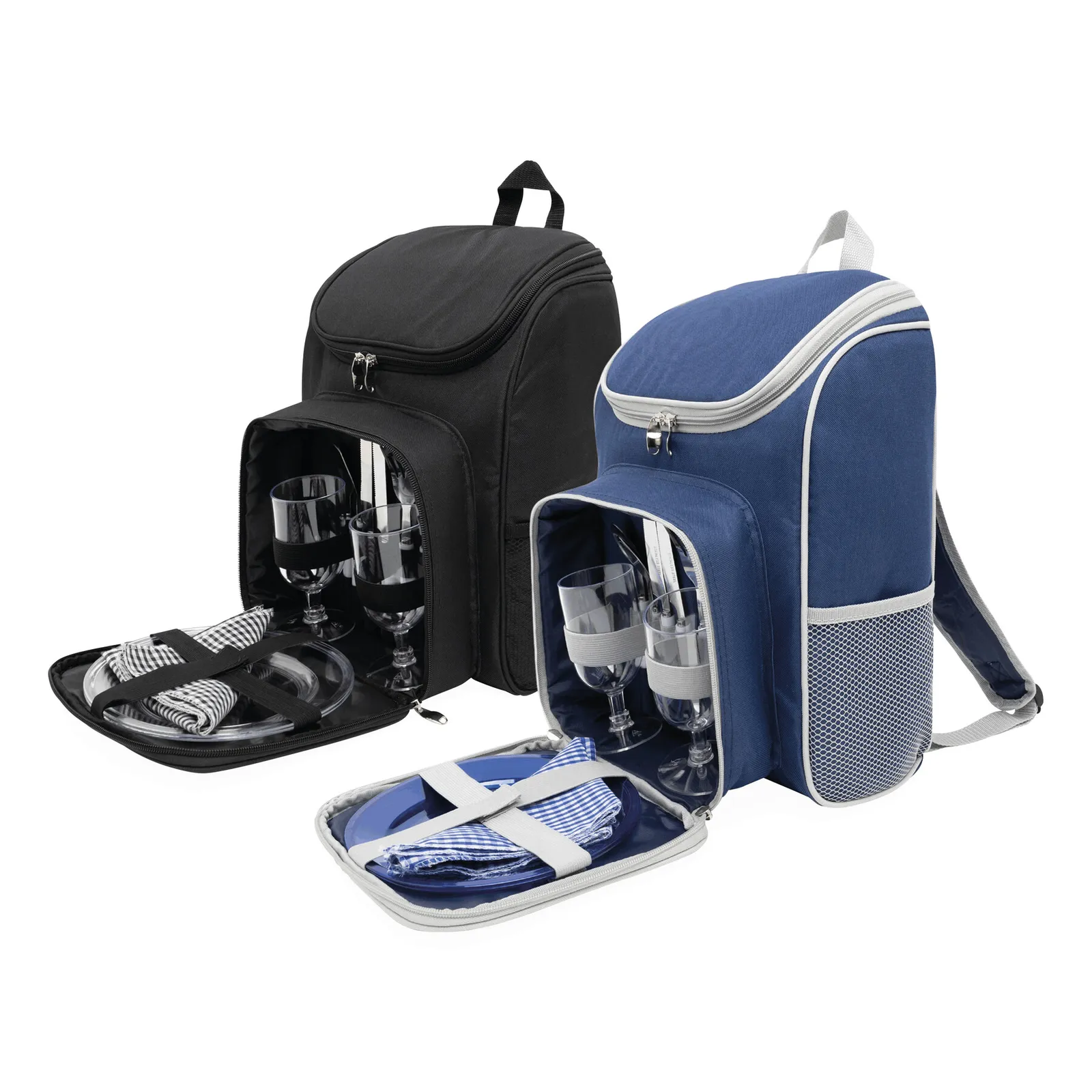 OUTSIDE - Picknick-Rucksack, schwarz – Bild 8