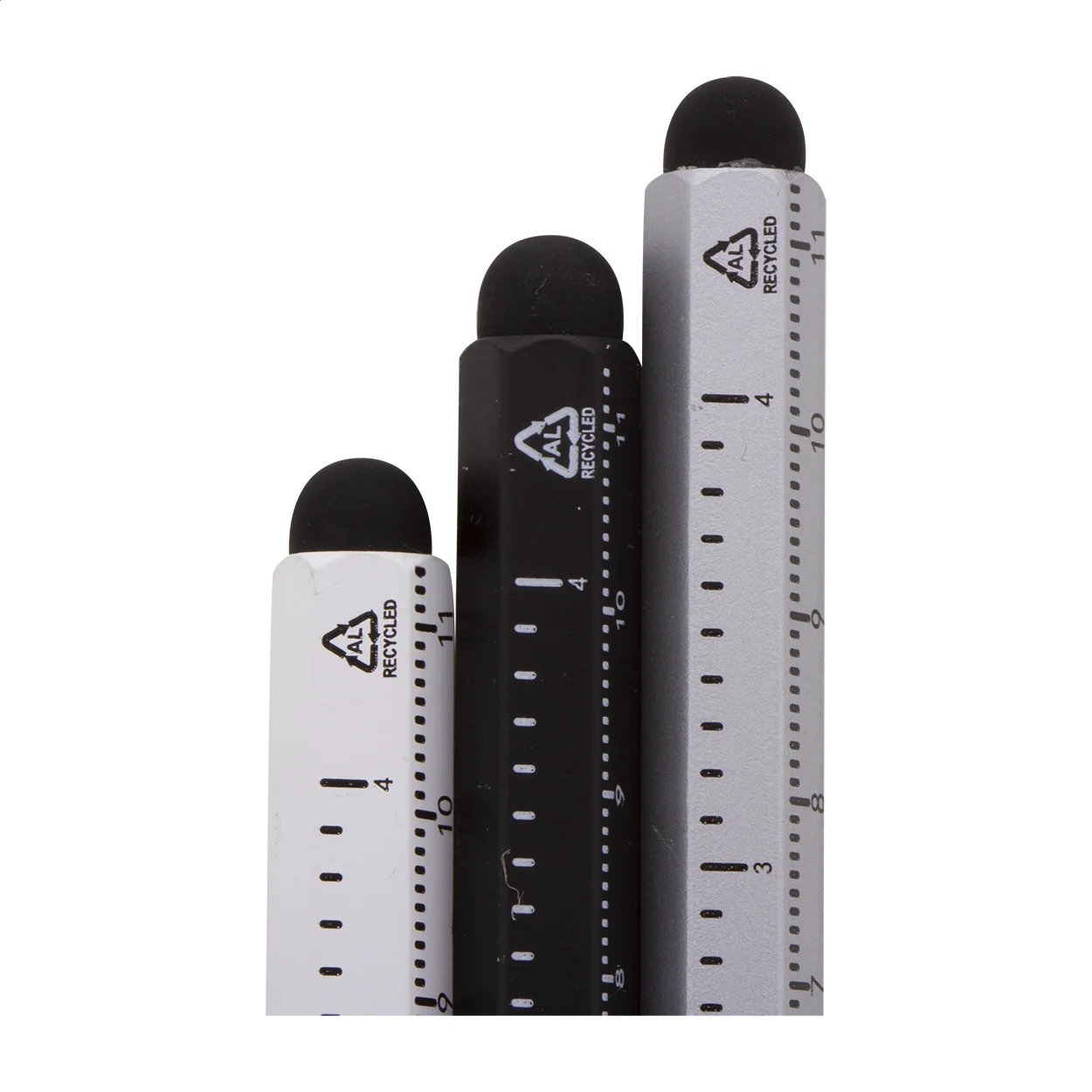 Tintenloser Stift mit Lineal Ruloid, schwarz – Bild 8