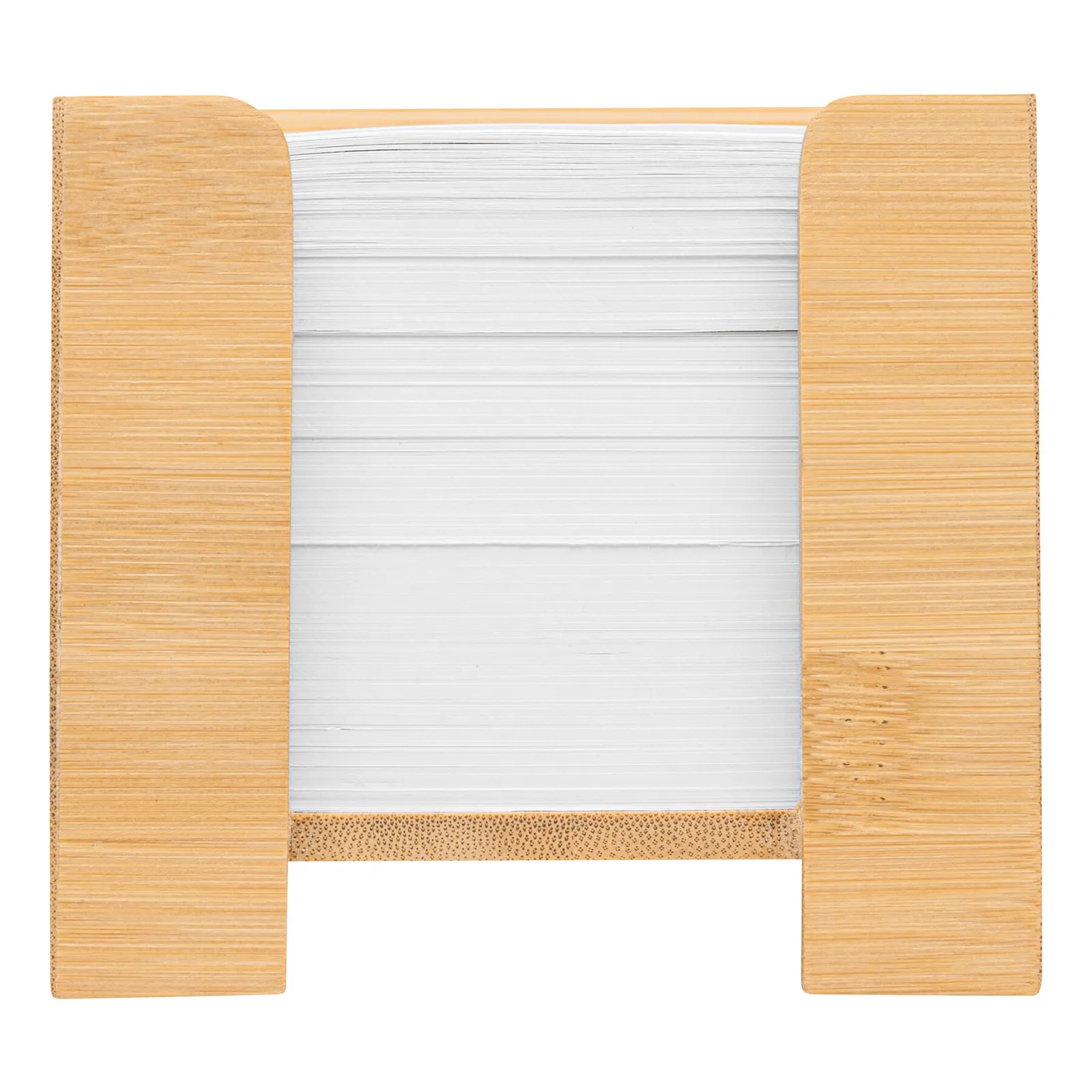 NEVER FORGET BAMBOO - Zettelbox braun, braun – Bild 2