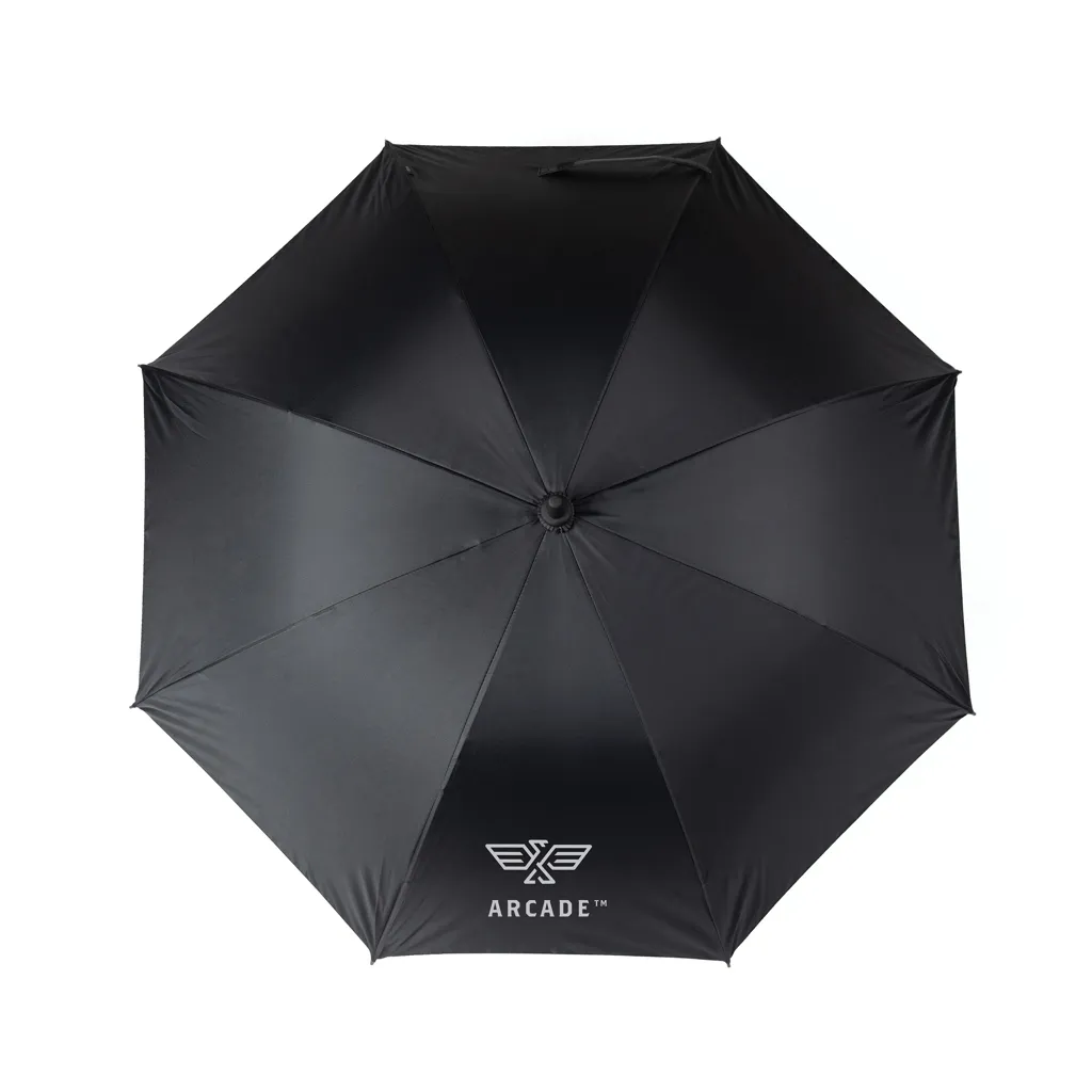 VINGA Baltimore AWARE™ RPET 23“ Regenschirm, schwarz – Bild 4