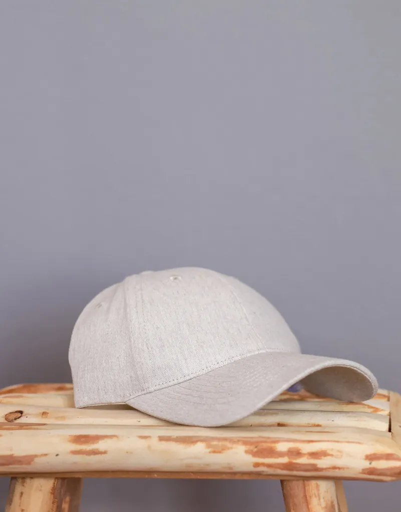 Milo AWARE™ 6-Panel-Heather-Kappe, off white – Bild 4