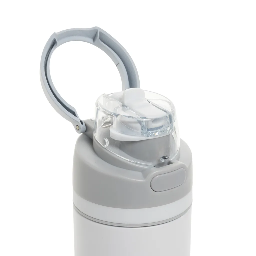 Omni Sip verschließbare Flasche aus RCS-reSteel, 720ml, weiß – Bild 3