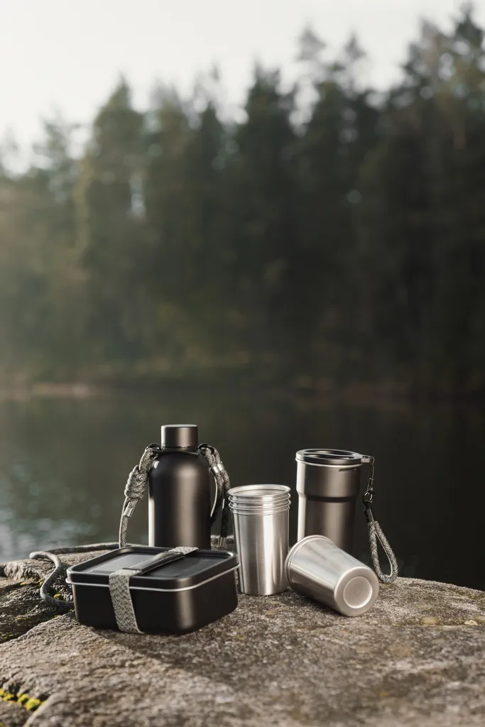 VINGA Parks Lunch-Box aus RCS Stainless-Steel, schwarz – Bild 10