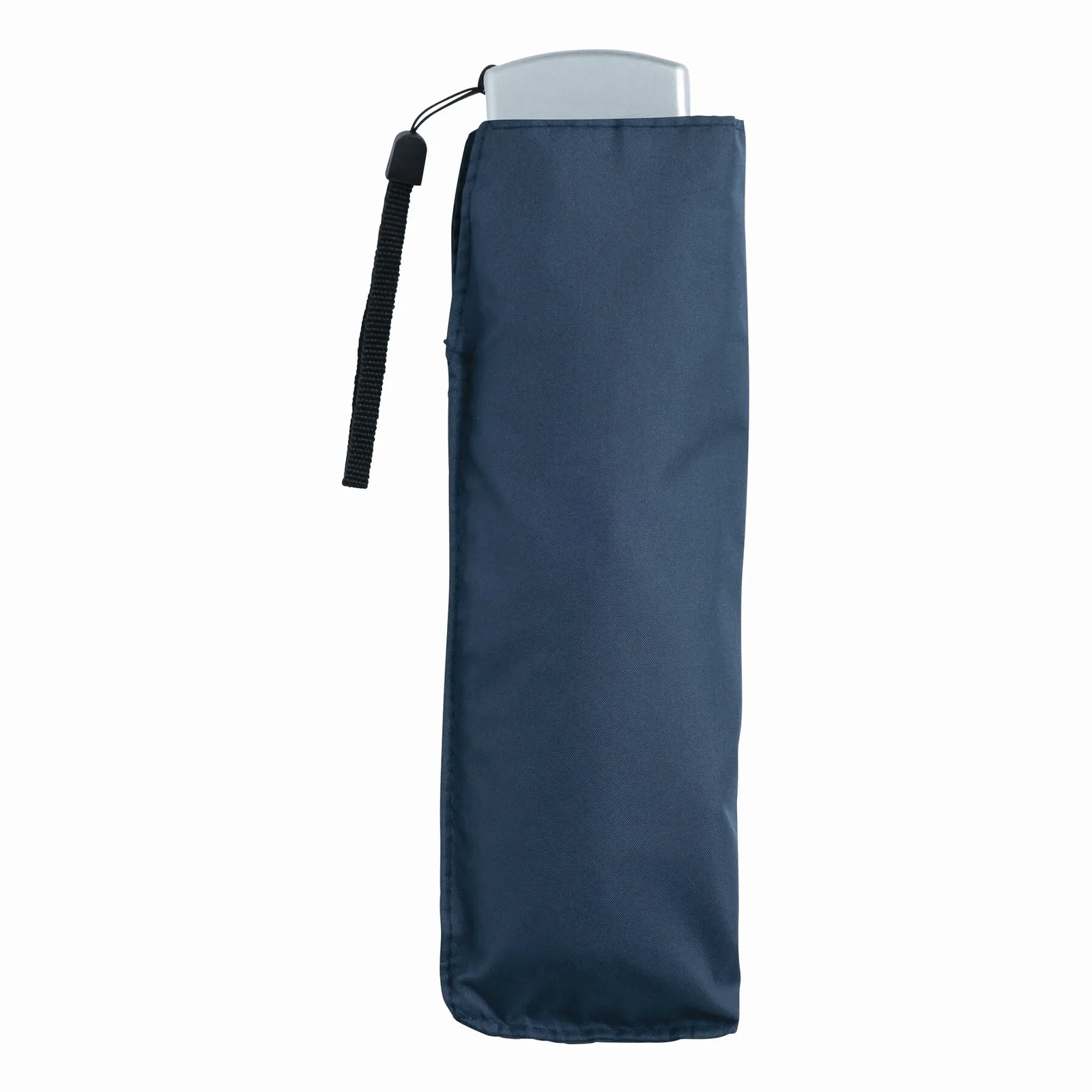 FLAT Umbrella, Flacher Mini-Taschenschirm, marineblau – Bild 3