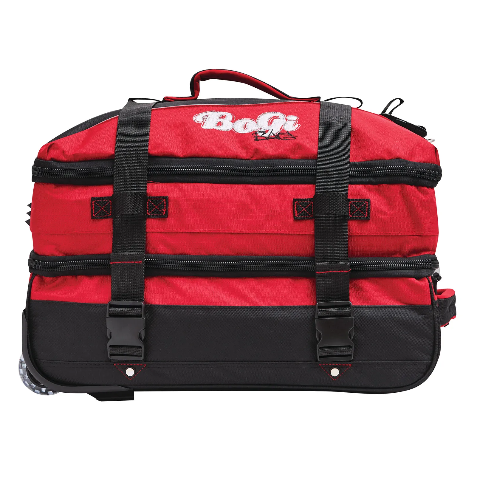 BOGI S - Trolley-Reisetasche BoGi S, rot, schwarz – Bild 3