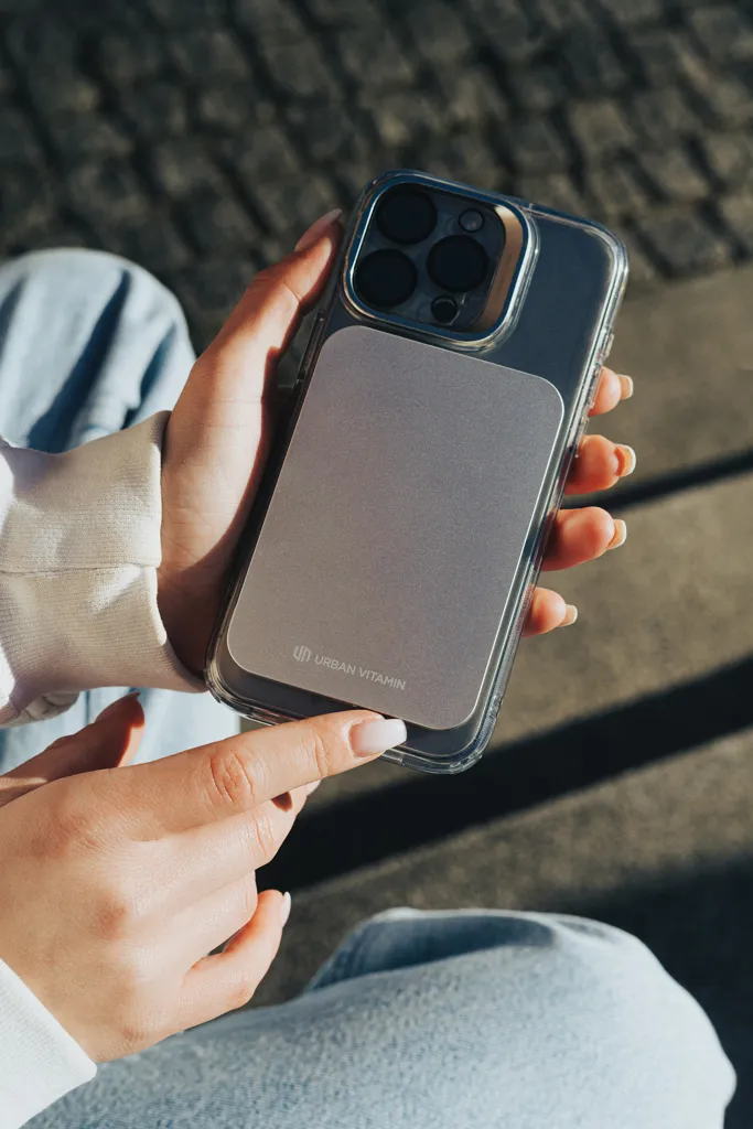 Urban Vitamin Burbank 3000mAh Powerbank aus RCS Plastik/Alu, silber – Bild 11