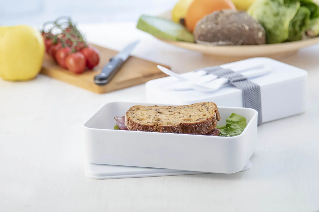 Antibakterielle Lunchbox Ayam, weiß – Bild 3