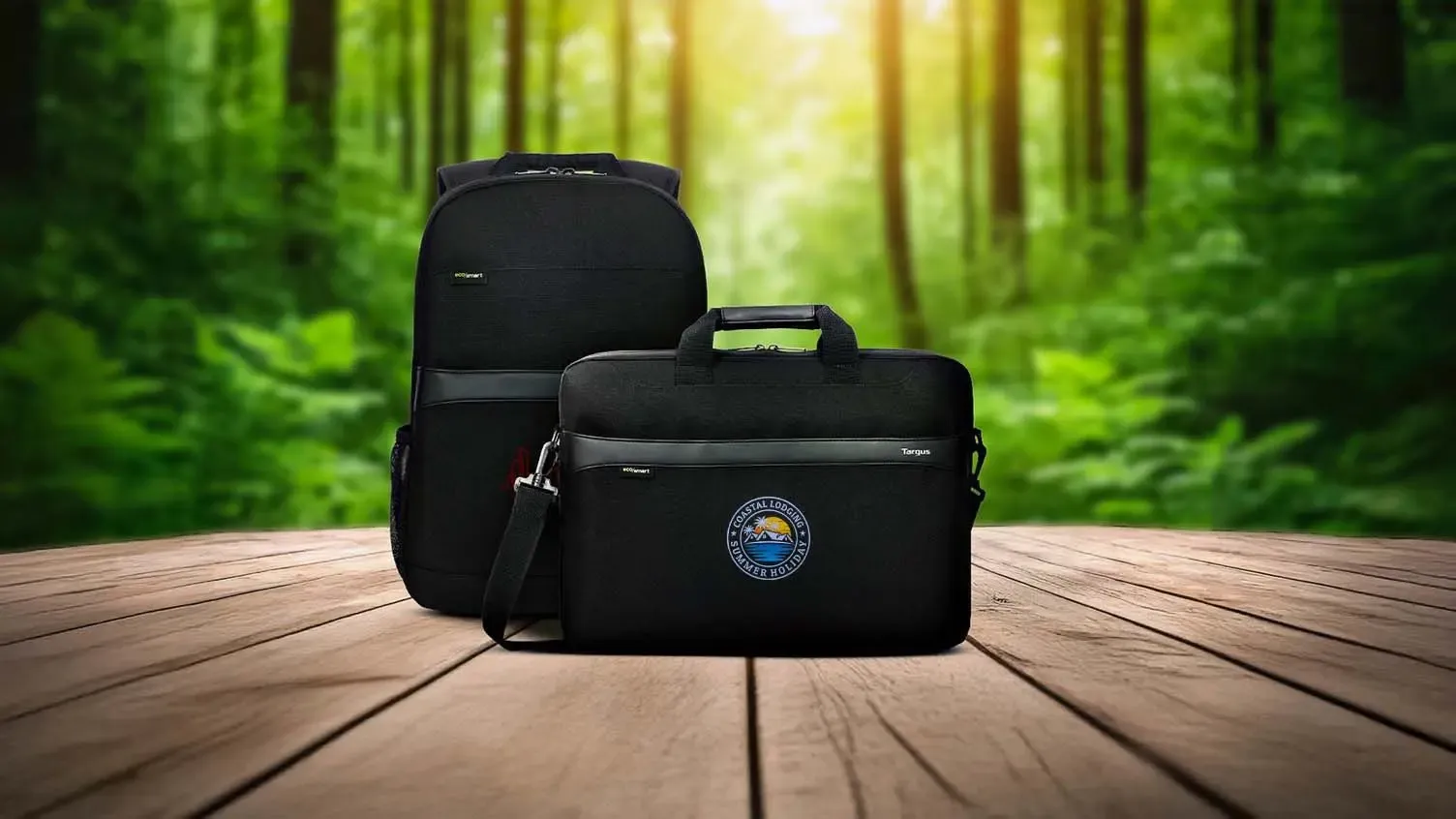 Targus GeoLite EcoSmart Advanced Rucksack, Schwarz – Bild 10