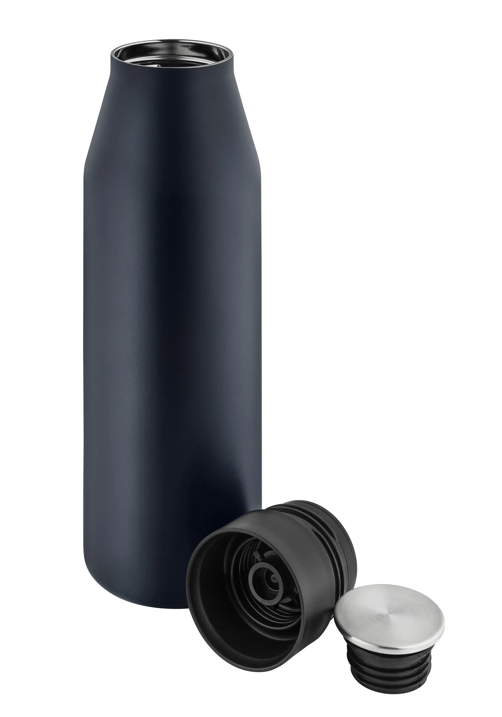 Thermoflasche "Click'n Go", blau – Bild 3