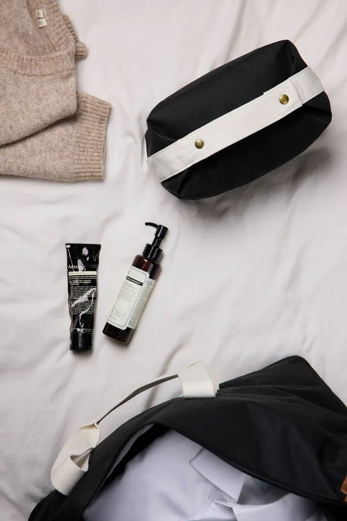 VINGA Sortino RCS Kosmetiktasche, schwarz – Bild 6