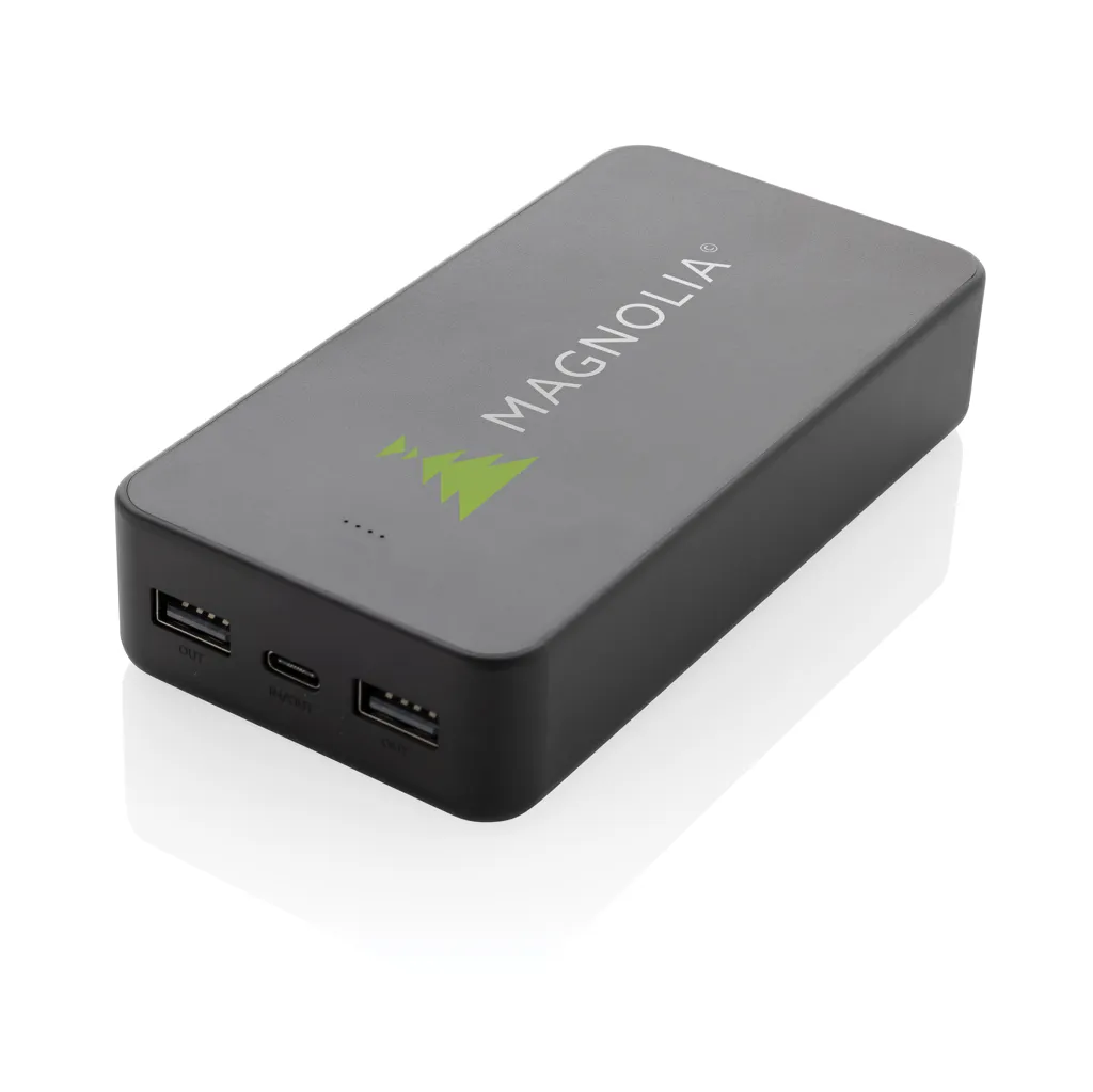 Boostcore 20.000mAh Powerbank aus RCS rec. Kunststoff, schwarz – Bild 6