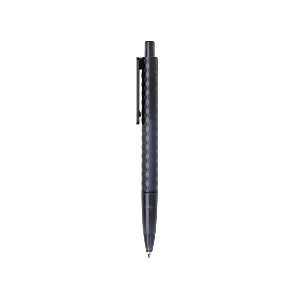 X3 Frosted-Pen aus GRS recyceltem PC, navy blau – Bild 2