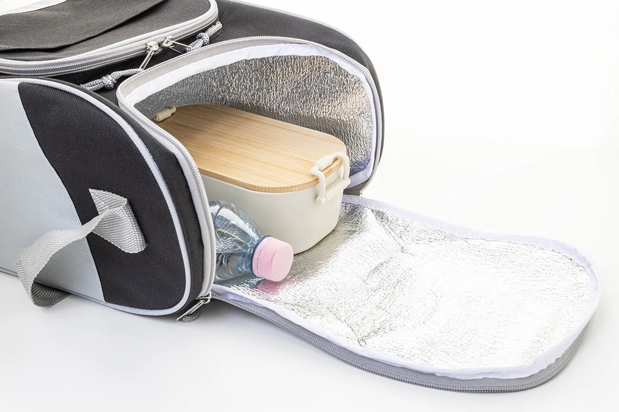 RPET-Kühltasche Inuit, schwarz – Bild 4