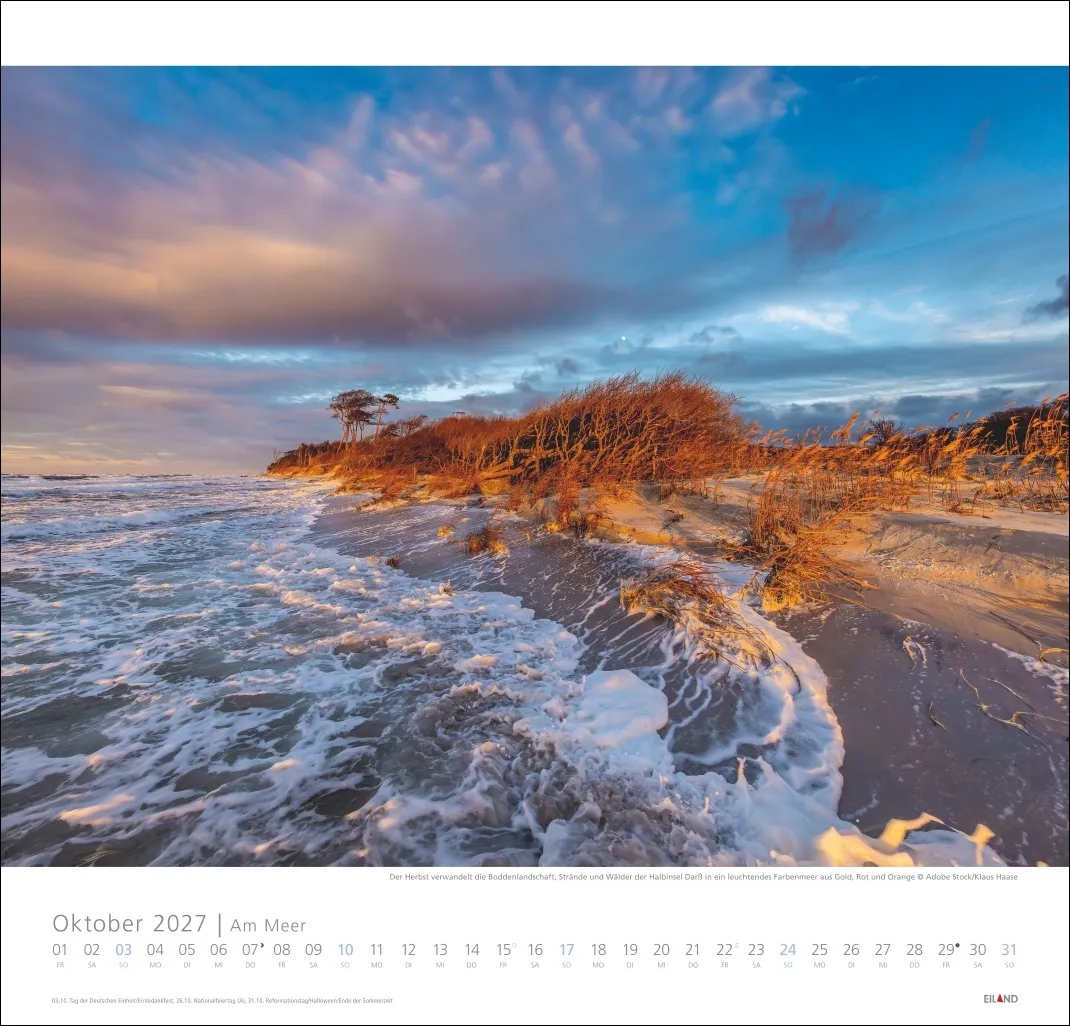 Am Meer Edition Wandkalender 2027 – Bild 11
