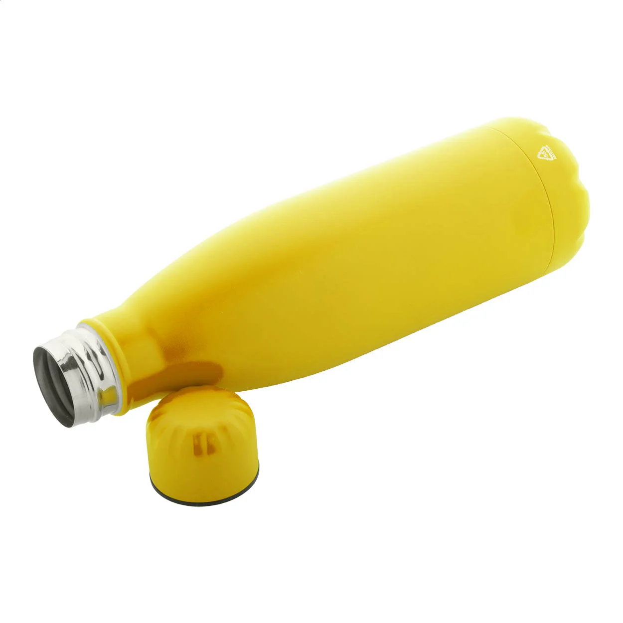 Flasche Refill aus recyceltem Edelstahl, gelb – Bild 2