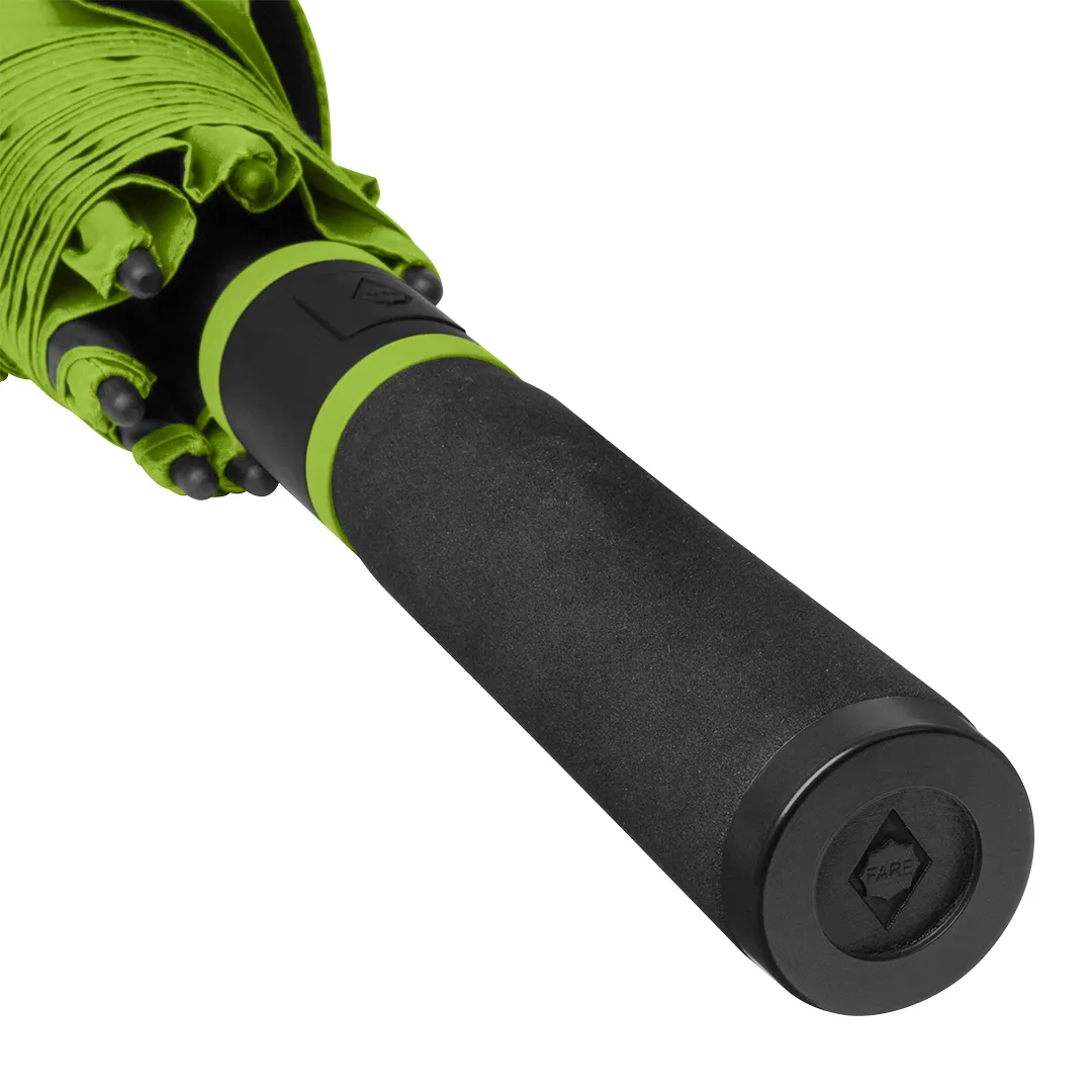 AC-Golf-/Gästeschirm FARE® Doubleface XL Vent, limette/schwarz wS – Bild 3