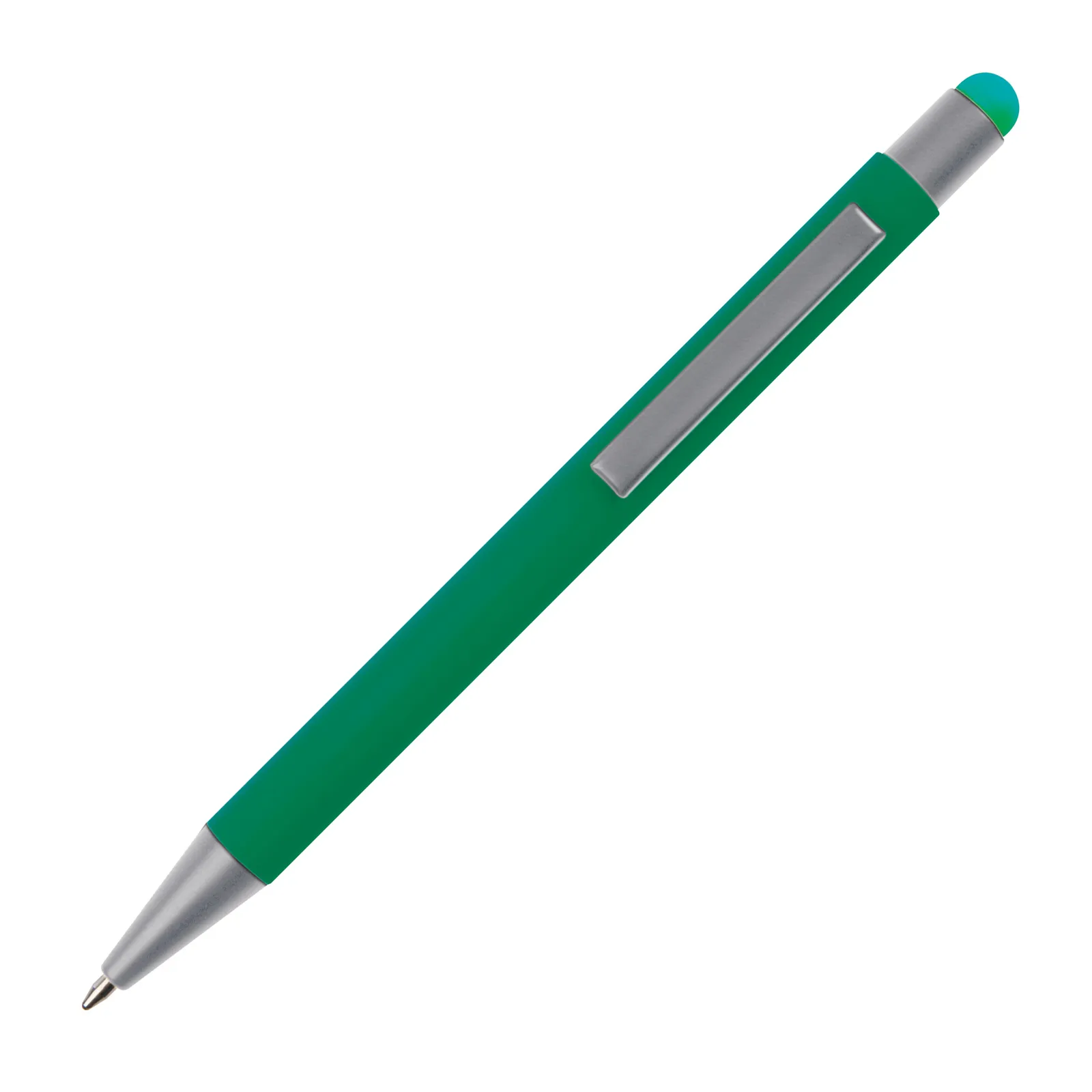 Metall Kugelschreiber mit Touch-Pen Rio, grün – Bild 3