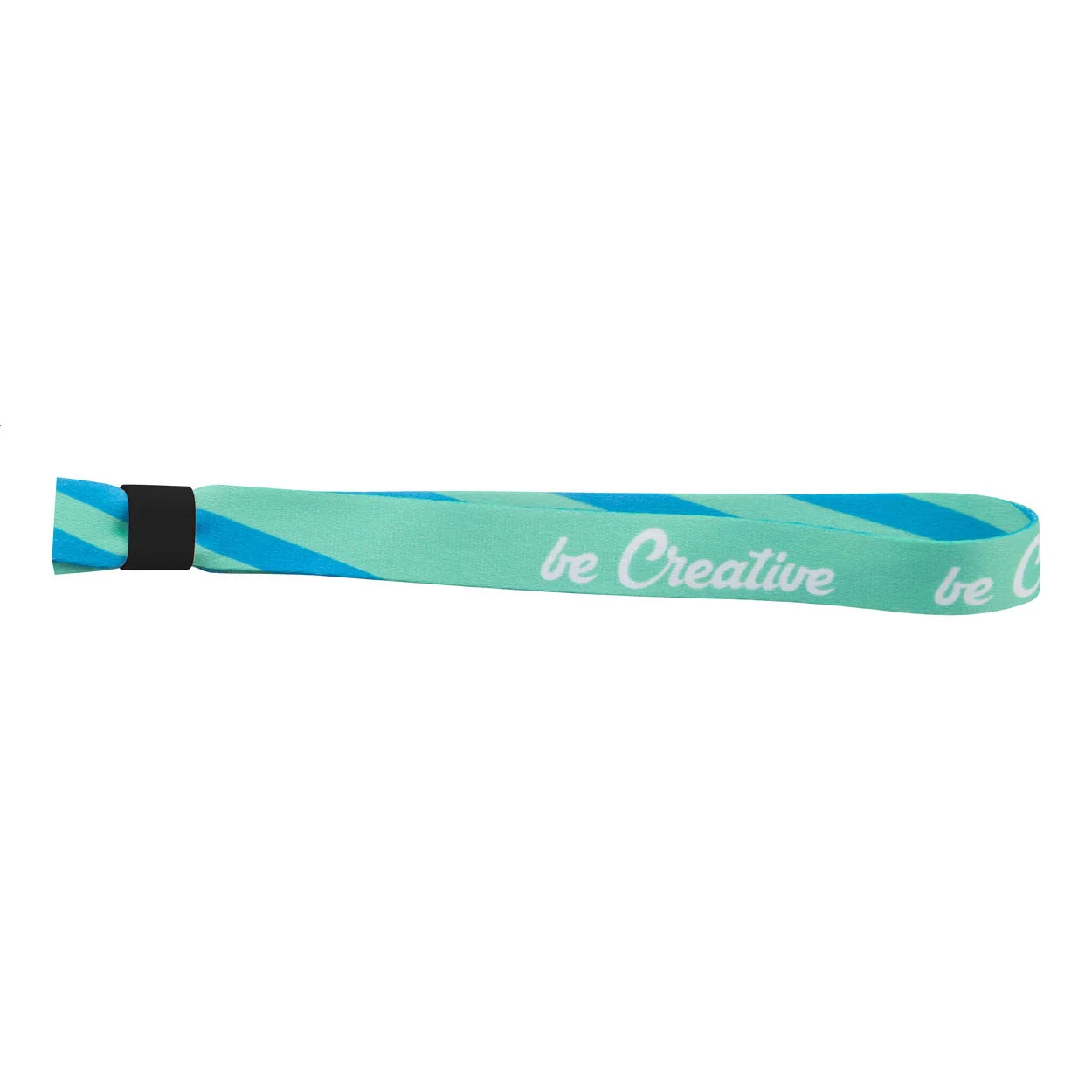 Individuelles Festival-Armband SuboWrist, schwarz, weiß – Bild 2