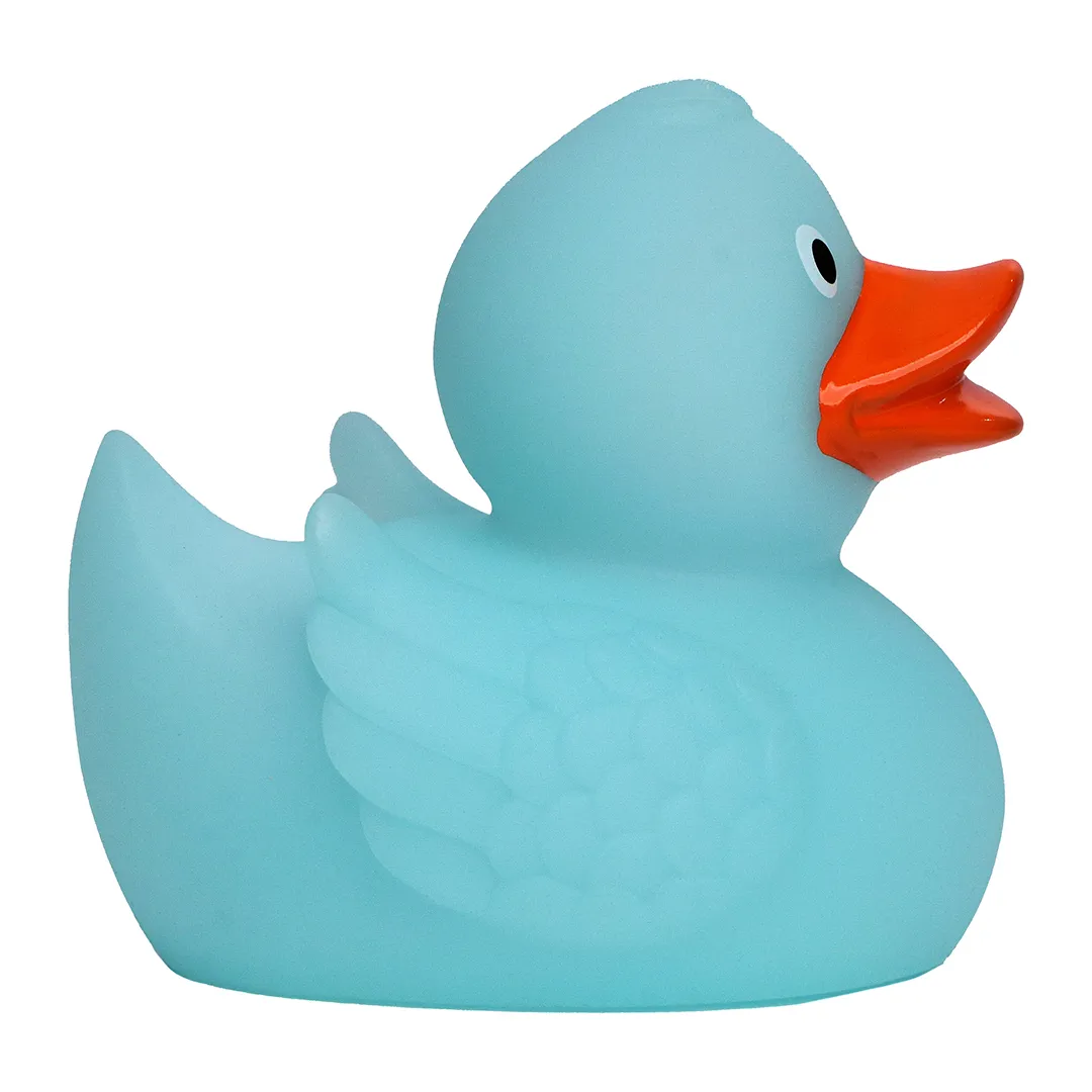 Quietsche-Ente nachleuchtend, blau – Bild 5